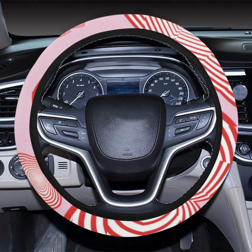 Heart in Hearts Steering Wheel Cover with Elastic Edge