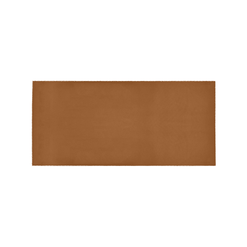 color saddle brown Area Rug 7'x3'3''