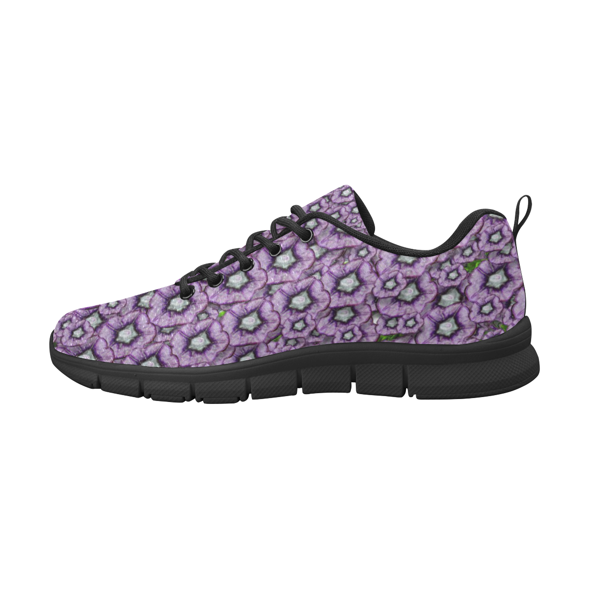 ornate forest of climbing flowers Women's Breathable Running Shoes (Model 055)