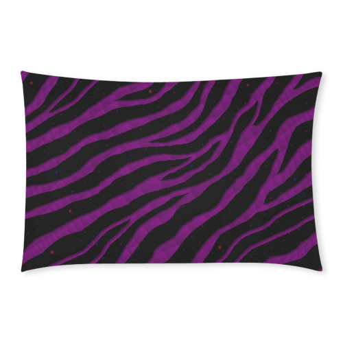 Ripped SpaceTime Stripes - Purple 3-Piece Bedding Set