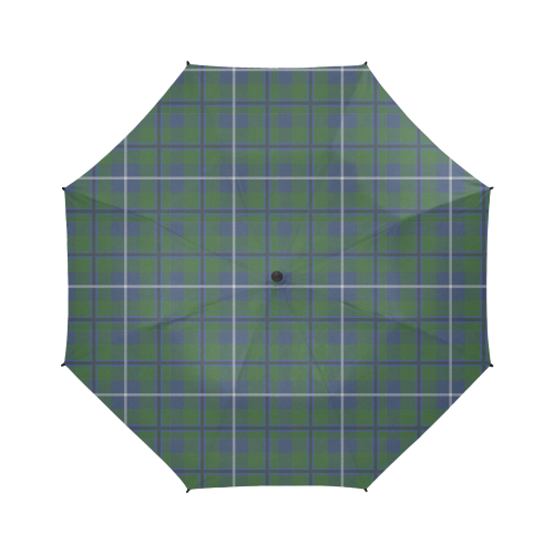 Douglas Tartan Semi-Automatic Foldable Umbrella (Model U05)