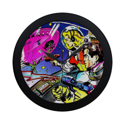 Battle in Space 2 Circular Plastic Wall clock