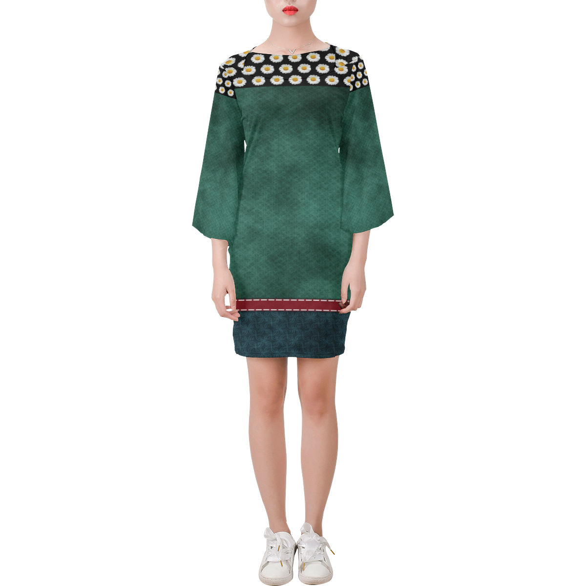 Sahra by Vaatekaappi Bell Sleeve Dress (Model D52)