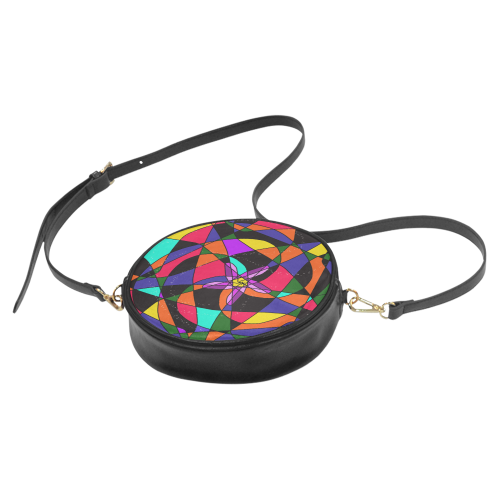 Abstract Design S 2020 Round Sling Bag (Model 1647)