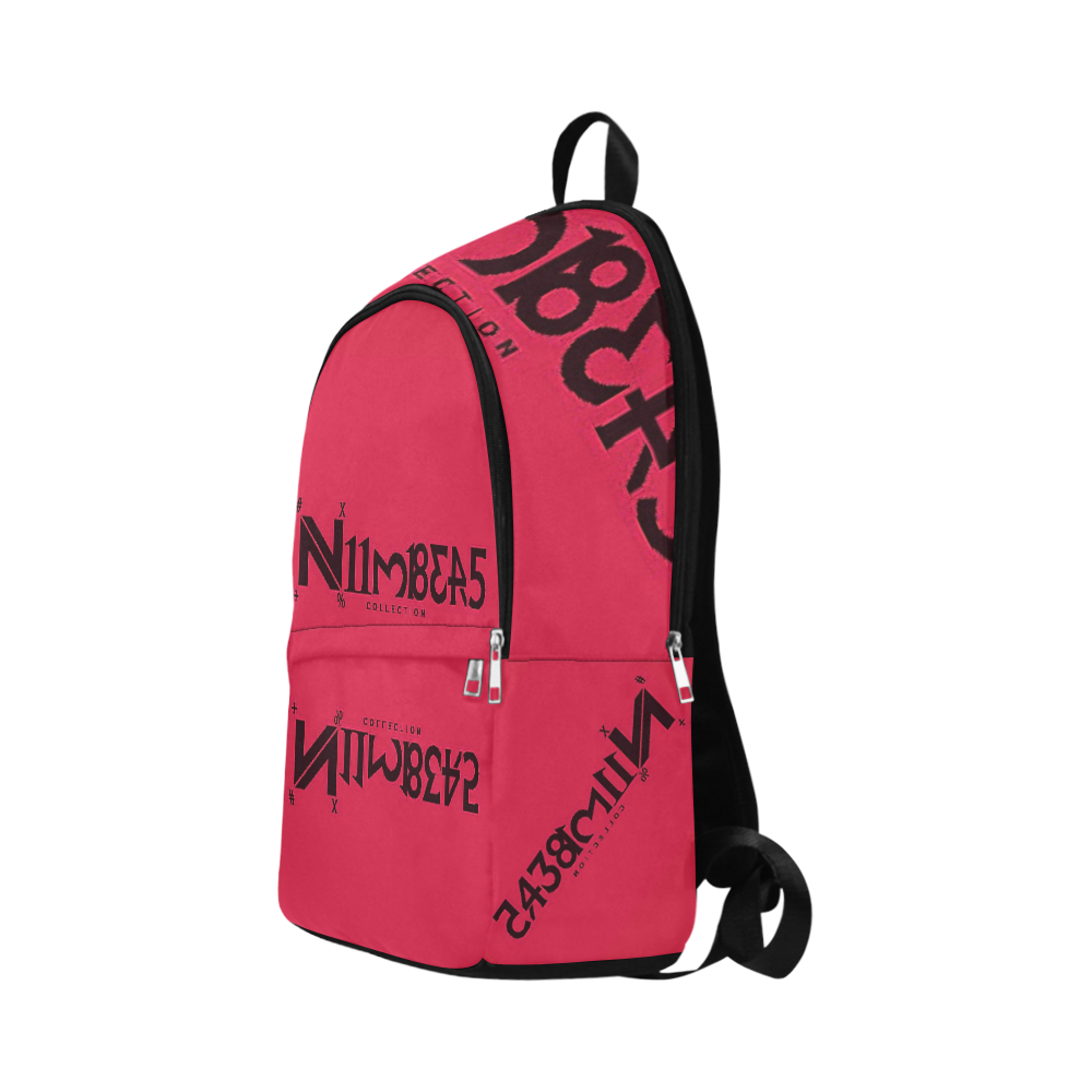 NUMBERS COLLECTION RED Fabric Backpack for Adult (Model 1659)