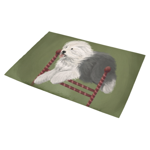 sheepdog-agility Azalea Doormat 30" x 18" (Sponge Material)