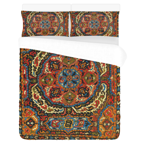 Azerbaijan Pattern 2 3-Piece Bedding Set