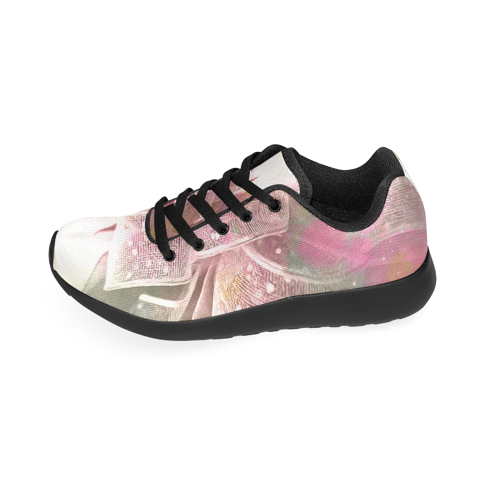 Beautiful soft roses Men's Running Shoes/Large Size (Model 020)