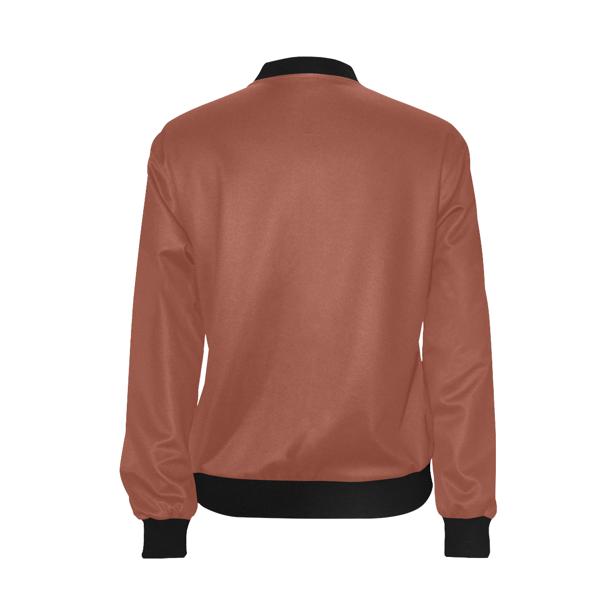 color chestnut All Over Print Bomber Jacket for Women (Model H36)