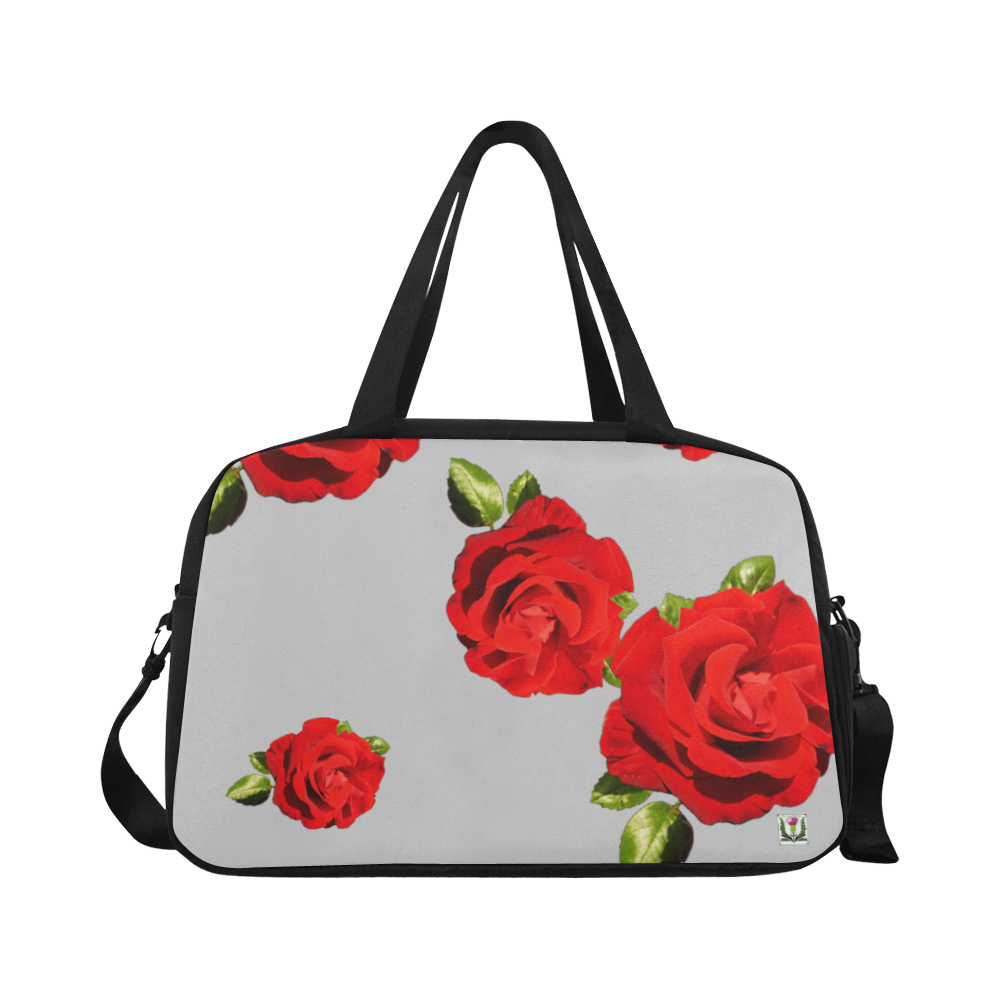 Fairlings Delight's Floral Luxury Collection- Red Rose Fitness Handbag 53086a Fitness Handbag (Model 1671)