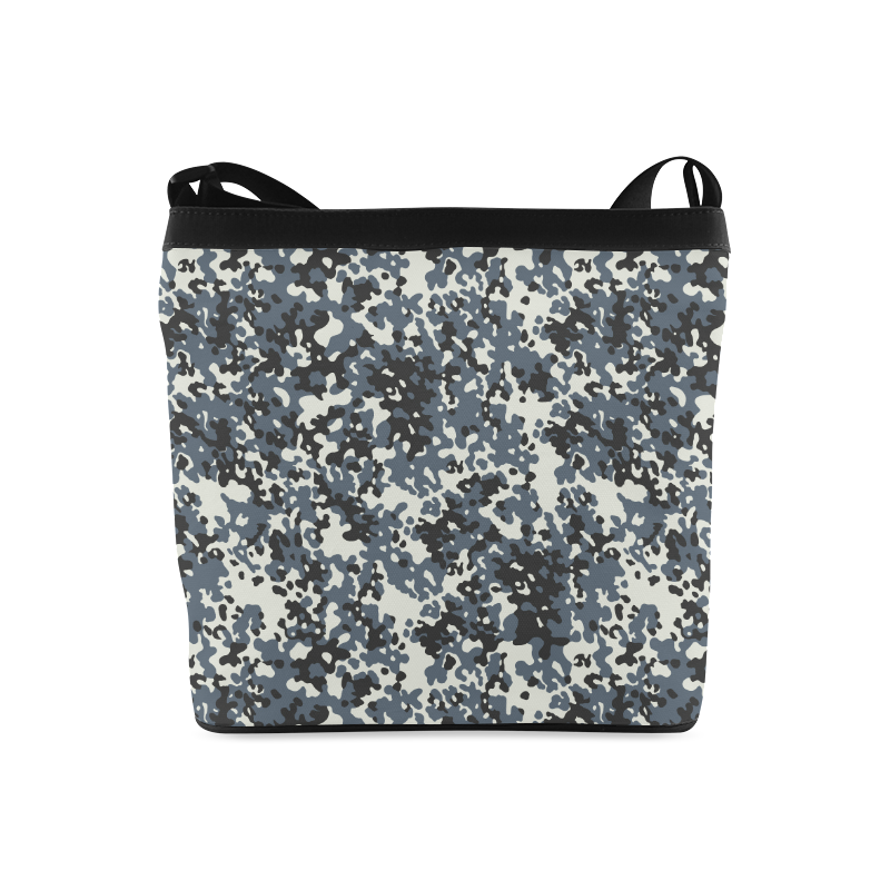 Urban City Black/Gray Digital Camouflage Crossbody Bags (Model 1613)