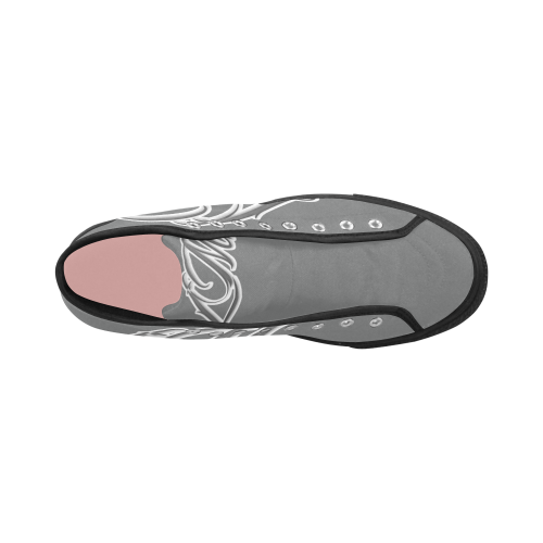 LM Black Bottom - Grey Vancouver H Women's Canvas Shoes (1013-1)
