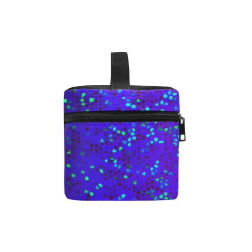 Glitter Star Dust G248 Cosmetic Bag/Large (Model 1658)