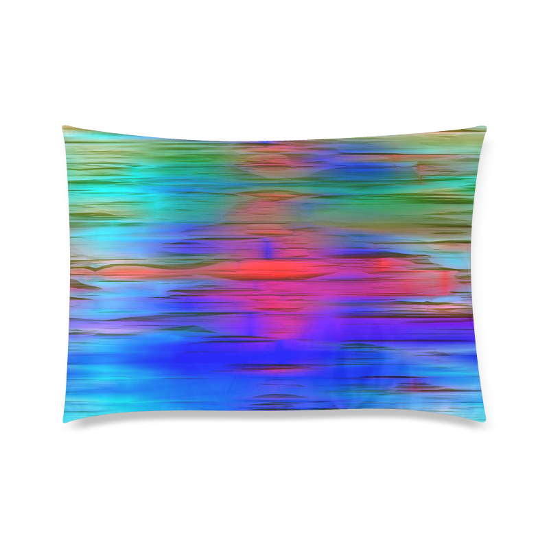 noisy gradient 1 by JamColors Custom Zippered Pillow Case 20"x30"(Twin Sides)