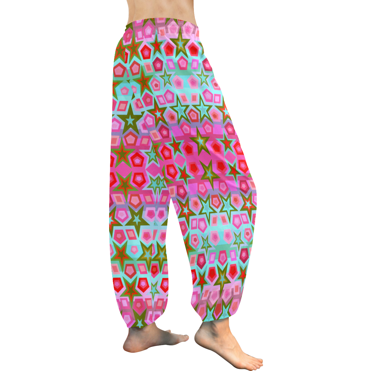 star gworgwous Women's All Over Print Harem Pants (Model L18)