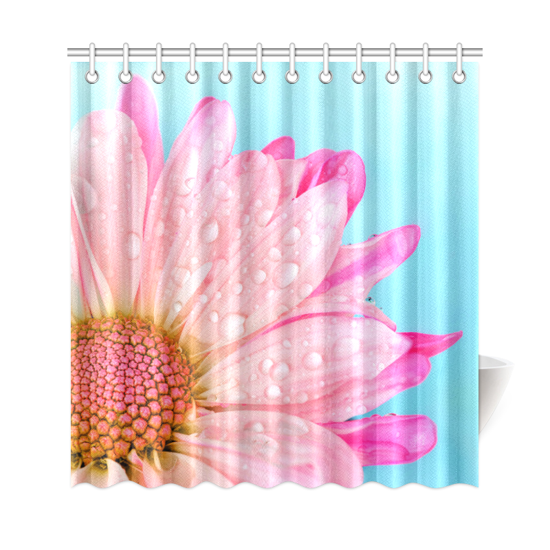 Flower Shower Curtain 69"x72"