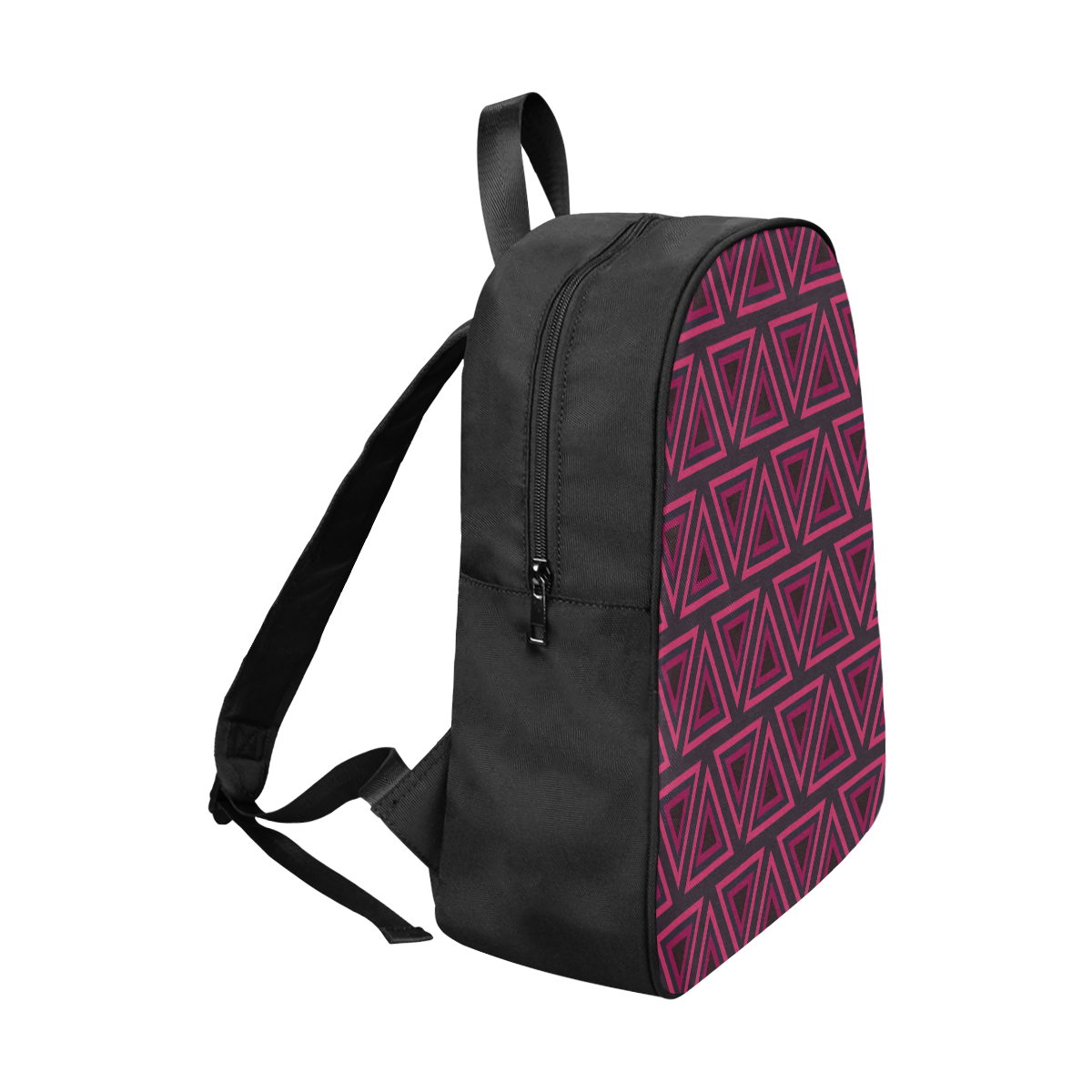 Tribal Ethnic Triangles Fabric School Backpack (Model 1682) (Large)