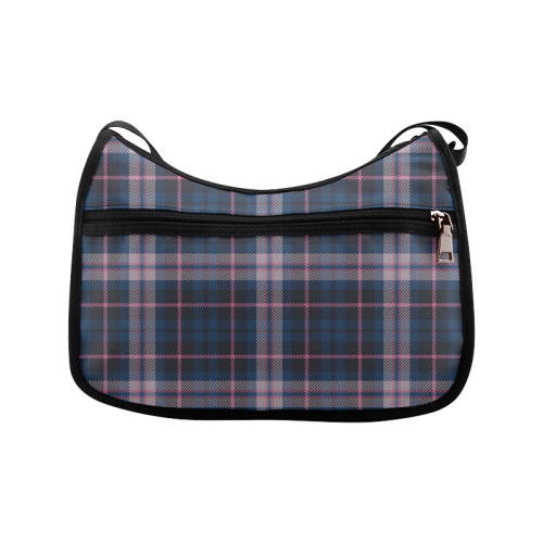 stripe blue pink Crossbody Bags (Model 1616)