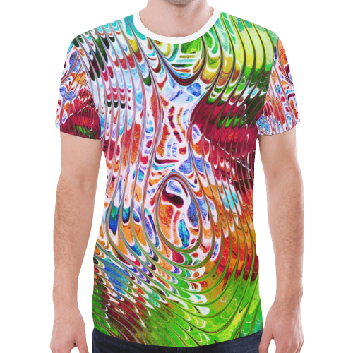 Neuro Art - Wamble Bomb 1 New All Over Print T-shirt for Men (Model T45)