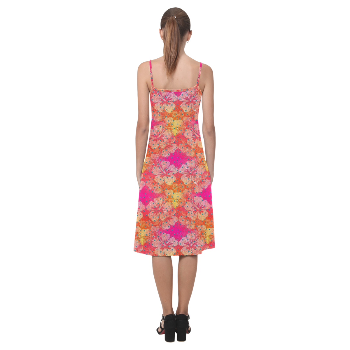 Hawai Pattern by K.Merske Alcestis Slip Dress (Model D05)