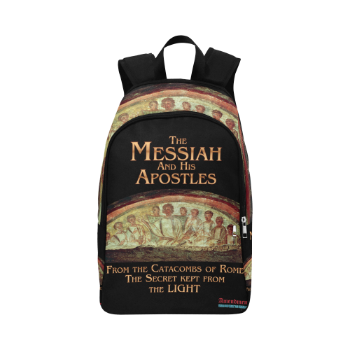 Messiah Design-in-Eng Fabric Backpack for Adult (Model 1659)