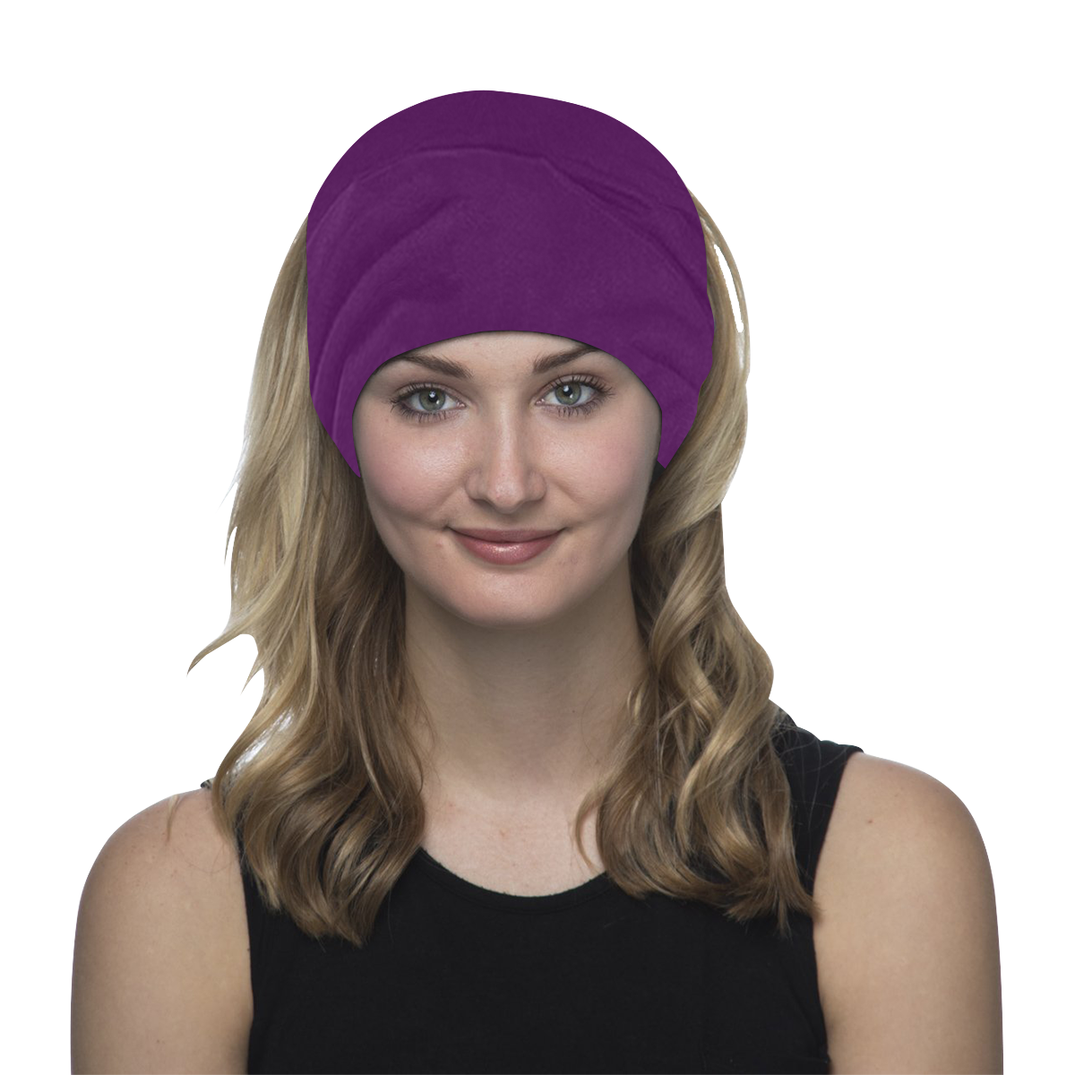 Purple Passion Solid Colored Multifunctional Headwear