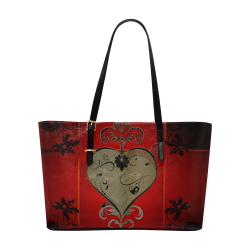 Wonderful decorative heart Euramerican Tote Bag/Large (Model 1656)