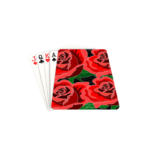 Rose Playing Cards 2.5"x3.5"