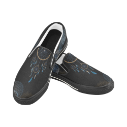 Dreamcatcher Slip-on Canvas Shoes for Kid (Model 019)