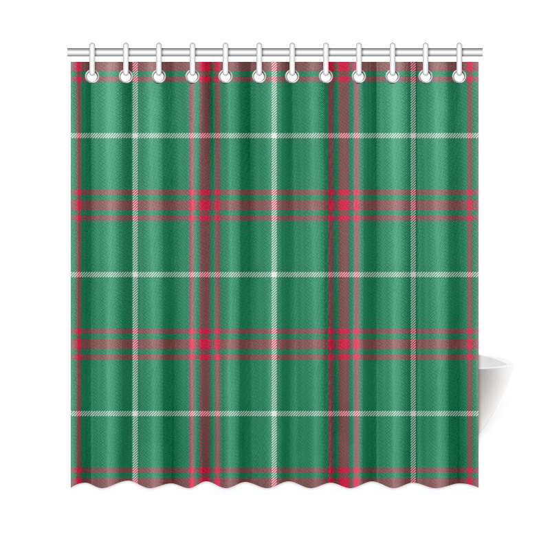 Welsh National Tartan Shower Curtain 69"x72"