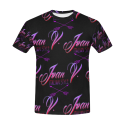 Ivan Venerucci Italian Style brand All Over Print T-Shirt for Men (USA Size) (Model T40)