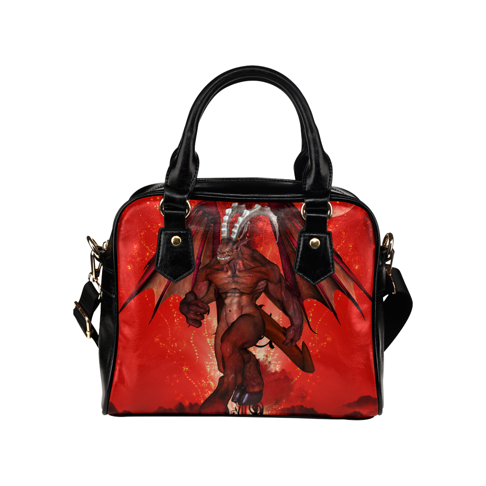 Awesome fantasy creature Shoulder Handbag (Model 1634)