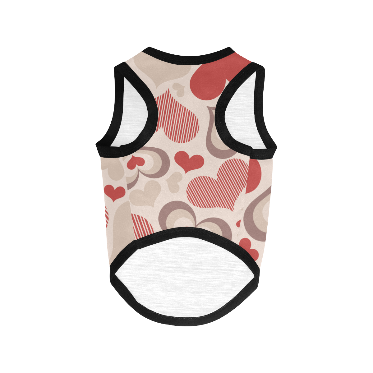 HEARTS LOVE All Over Print Pet Tank Top
