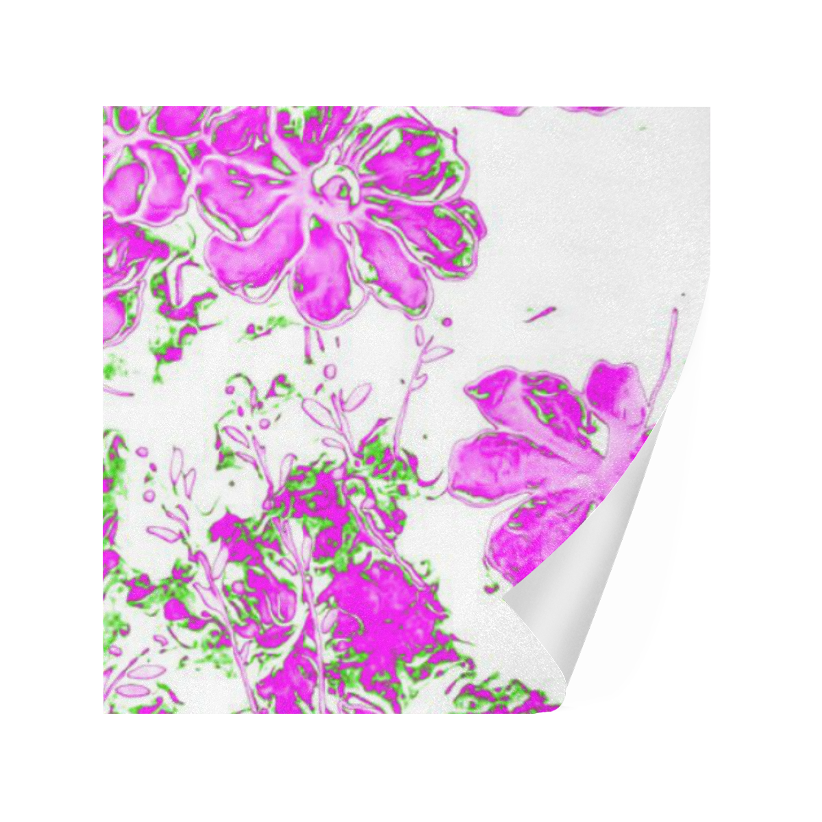 floral dreams 12 F by JamColors Gift Wrapping Paper 58"x 23" (2 Rolls)