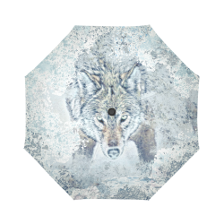 Snow Wolf Auto-Foldable Umbrella (Model U04)