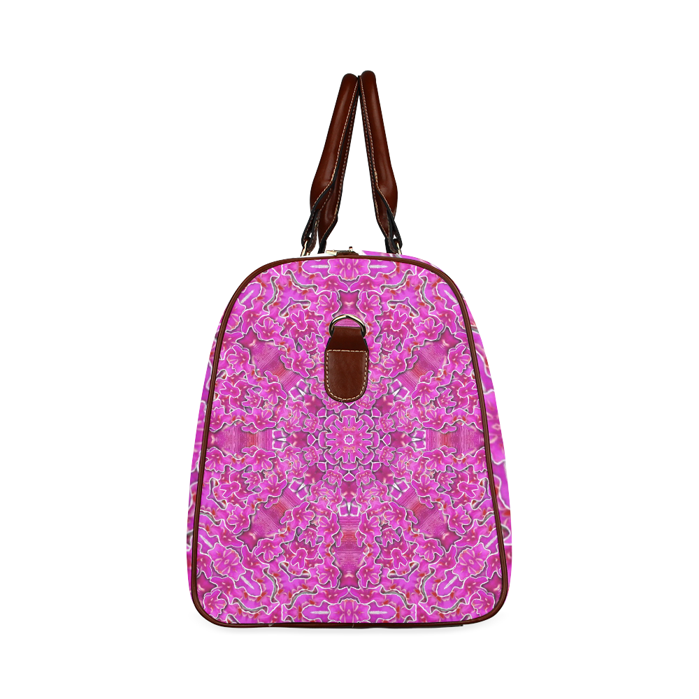 flowering and blooming to bring happiness Waterproof Travel Bag/Small (Model 1639)