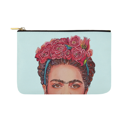 FRIDA "I SEE YOU" Carry-All Pouch 12.5''x8.5''