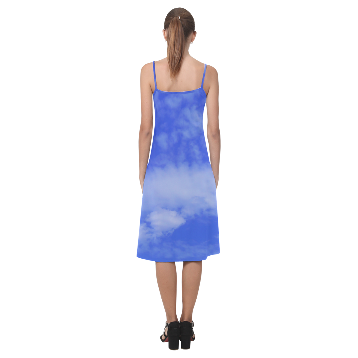 Blue Clouds Alcestis Slip Dress (Model D05)