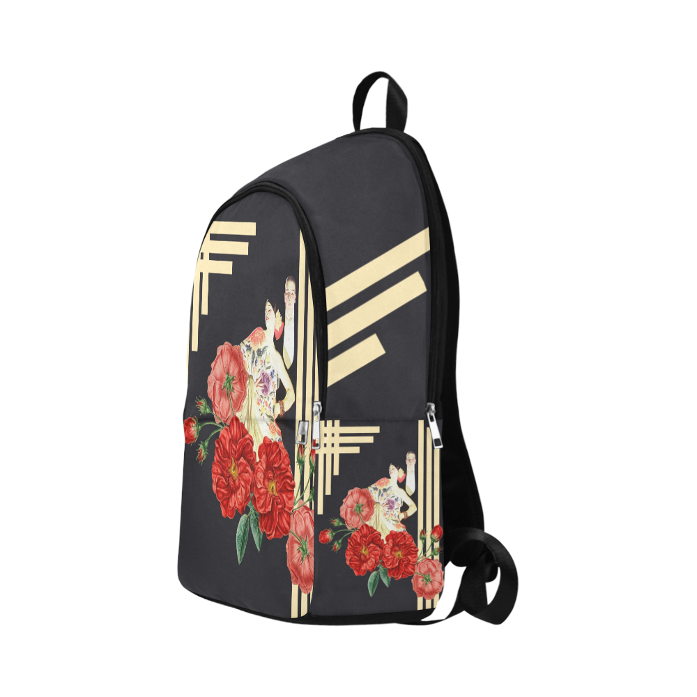 Bohème Sauvage Dancer Fabric Backpack for Adult (Model 1659)