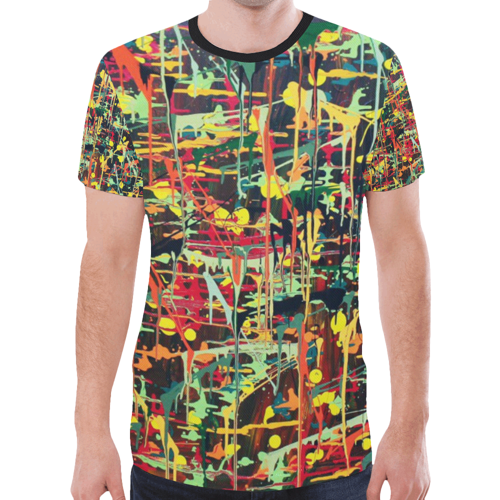 Irma New All Over Print T-shirt for Men (Model T45)