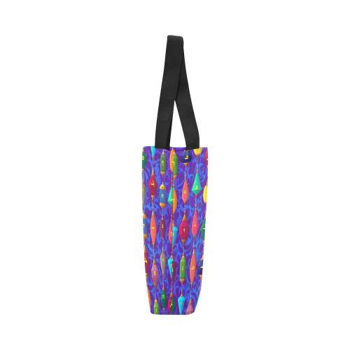Colorful Alphabet Beads Canvas Tote Bag (Model 1657)