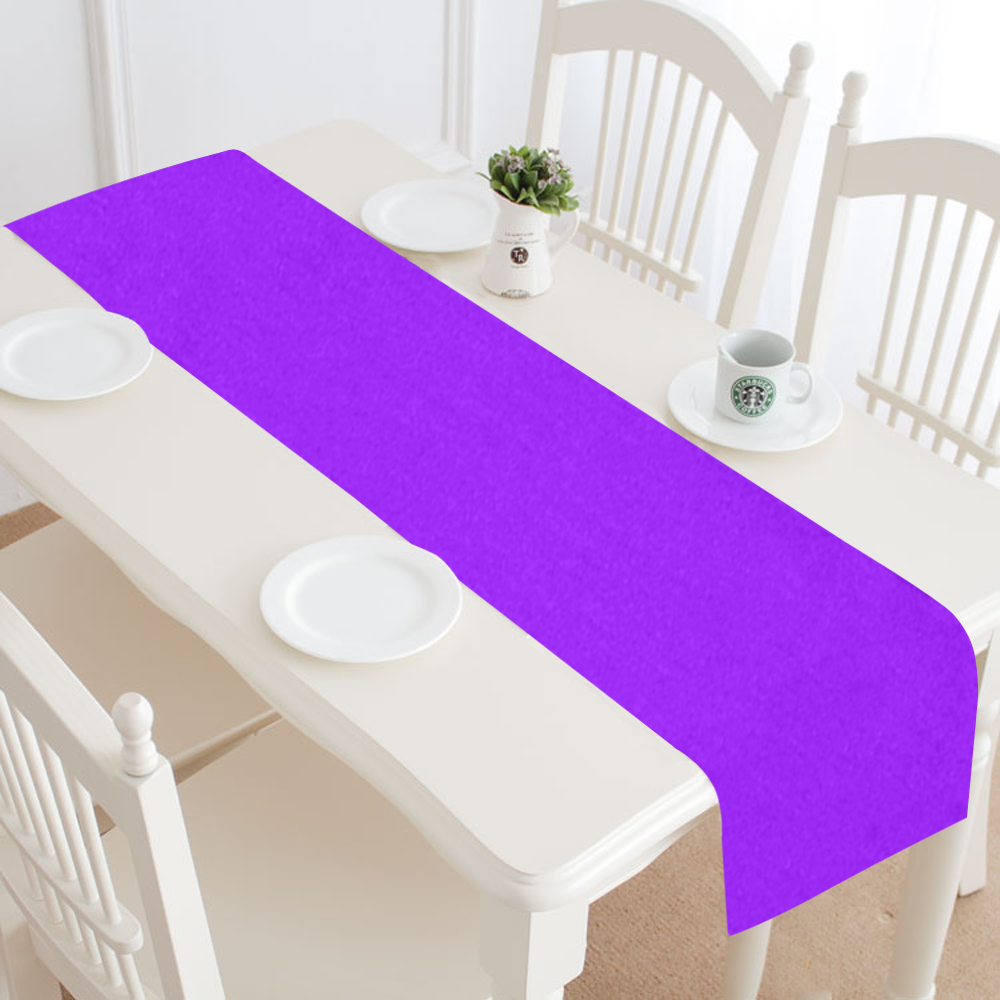color electric violet Table Runner 16x72 inch