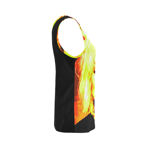 blondie abstract 2 All Over Print Tank Top for Women (Model T43)