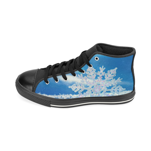 SNOW SKY High Top Canvas Shoes for Kid (Model 017)