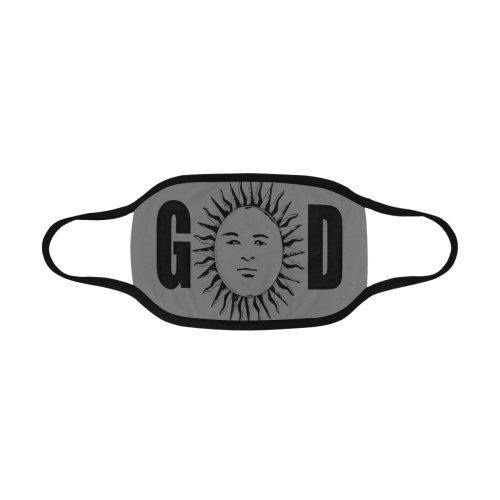 GOD MM Grey/Black Mouth Mask