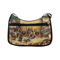 Hieronymus Bosch-The Haywain Triptych 2 Crossbody Bags (Model 1616)