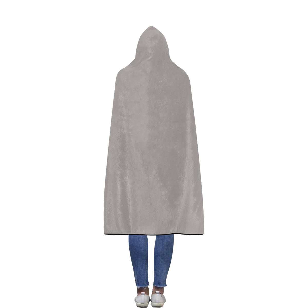 Ash Flannel Hooded Blanket 56''x80''