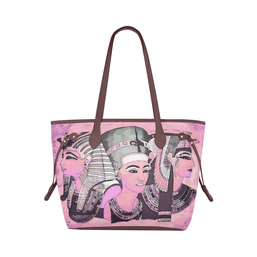 The pharaoh’s Clover Canvas Tote Bag (Model 1661)