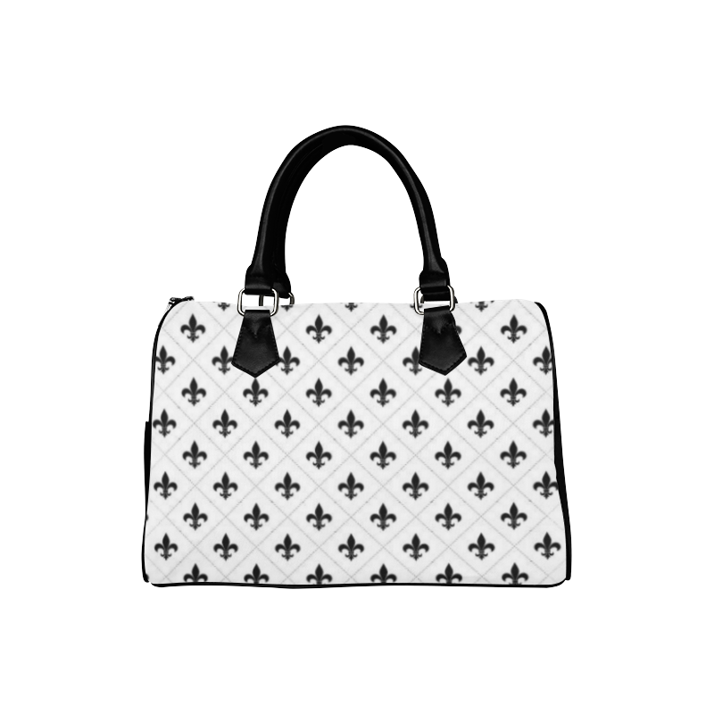 white saints Boston Handbag (Model 1621)