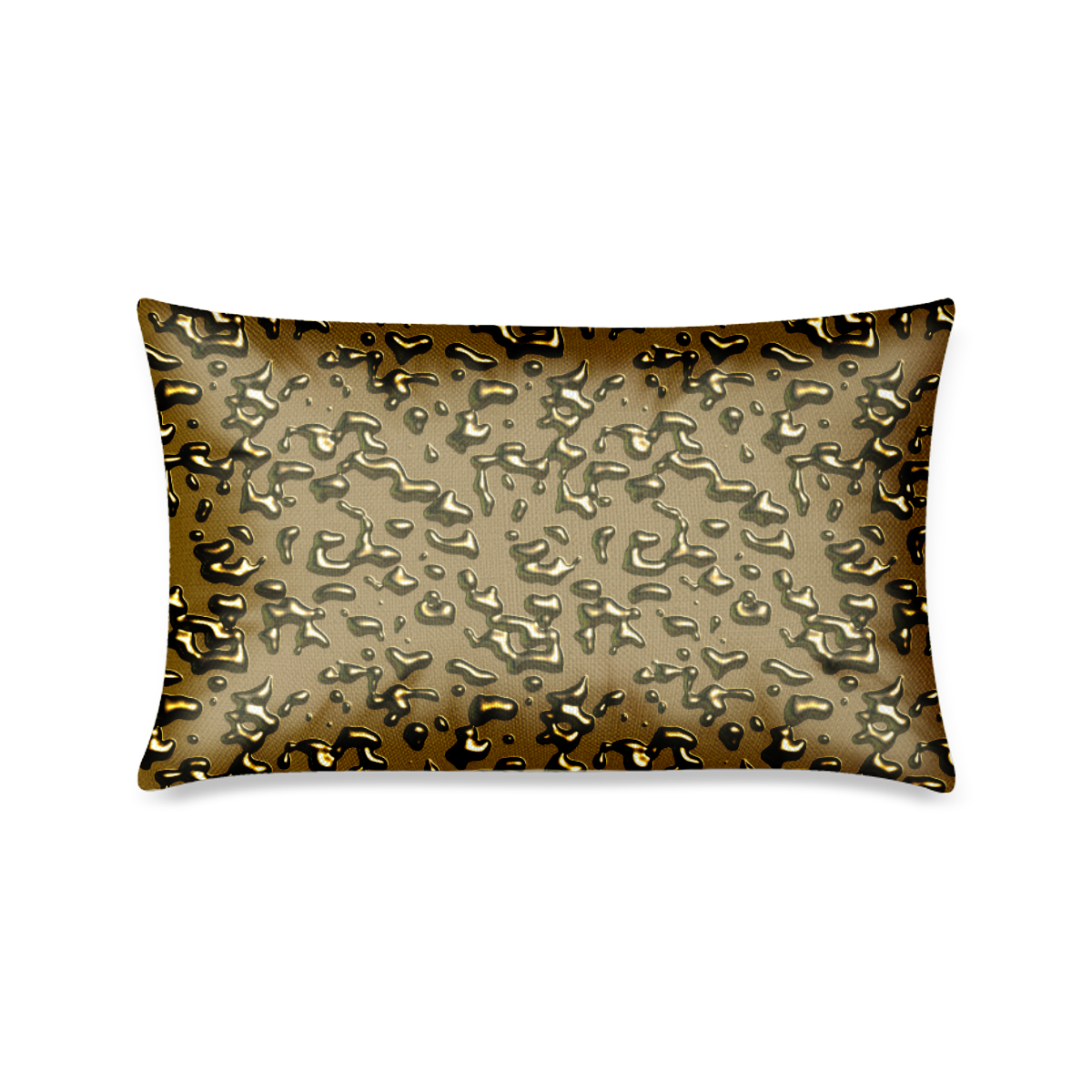 golden drops Custom Zippered Pillow Case 16"x24"(One Side Printing)